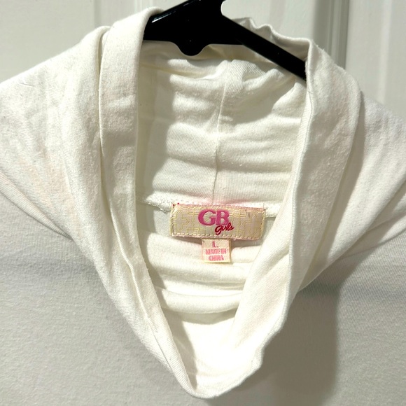 Gianni Bini crop longsleeve with loose turtleneck - Picture 2 of 4